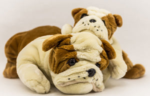 Cuddly Companion Weighted Bulldog