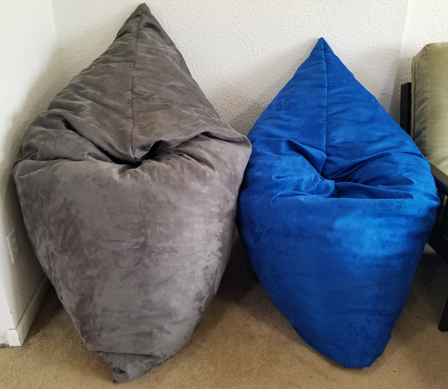 The Hug Chair & Crash Pad and Oversize Hug Chair & Crash Pad