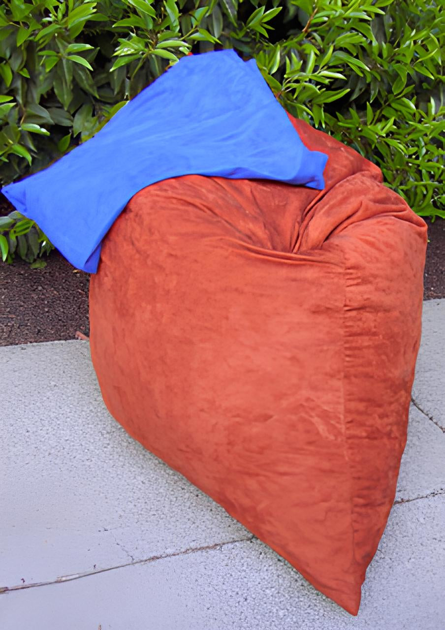 The Hug Chair & Crash Pad Shown With Optional Cover Removed