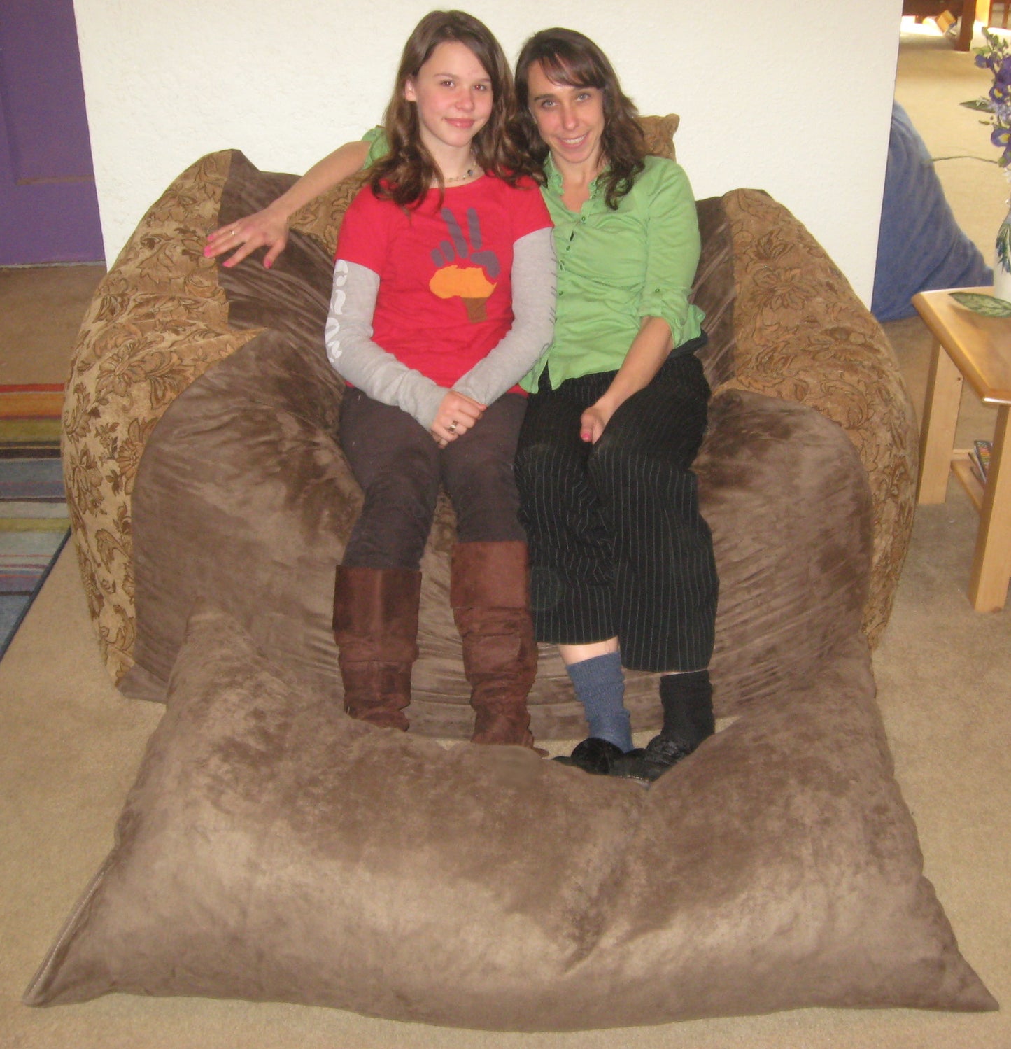 A Custom Nesting Loveseat